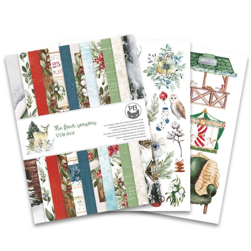 Paper Pad - 6"x8" - The Four Seasons - Winter