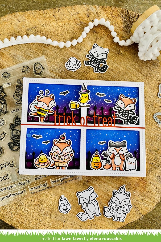 Trick or Treat Line Border - Lawn Cuts Trick or Treat Line Border - Lawn Cuts