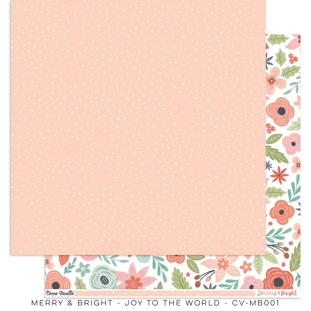 Joy To The World - Paper - MERRY & BRIGHT - Joy To The World Joy To The World - Paper - MERRY & BRIGHT - Joy To The World