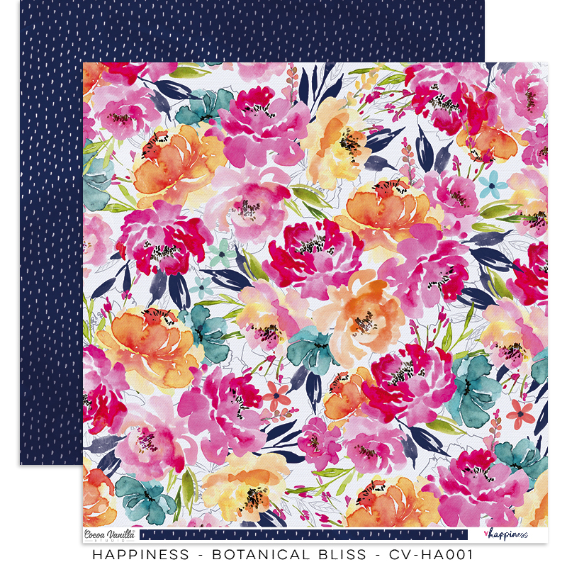 Botanical Bliss - Happiness - Paper