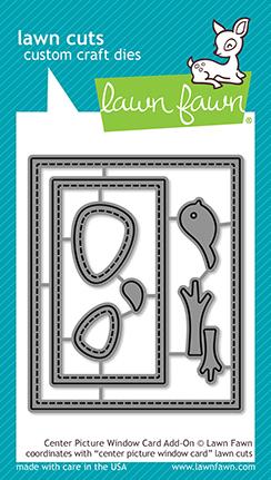 Center Picture Window Card Add-On - Lawn Cuts