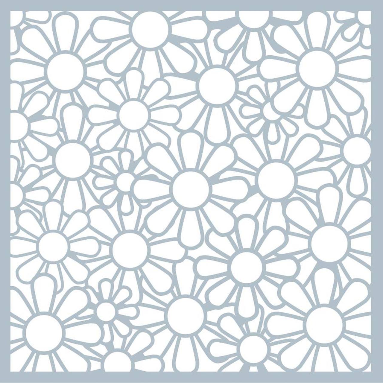 Mega Flower - Stencil