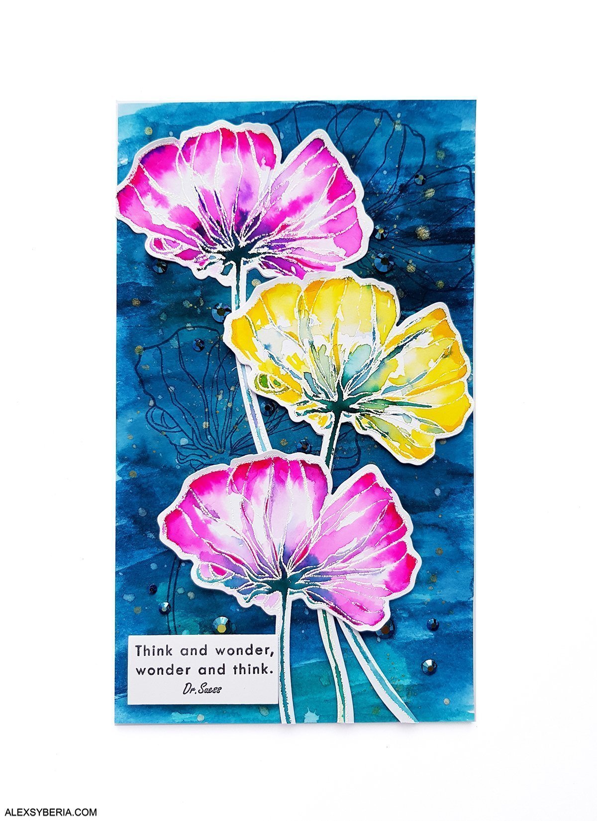 Wonderland Mask - Stencil