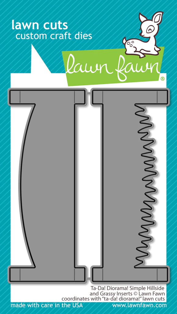 Ta-Da! Diorama! Simple Hillside And Grassy Inserts - Lawn Cuts