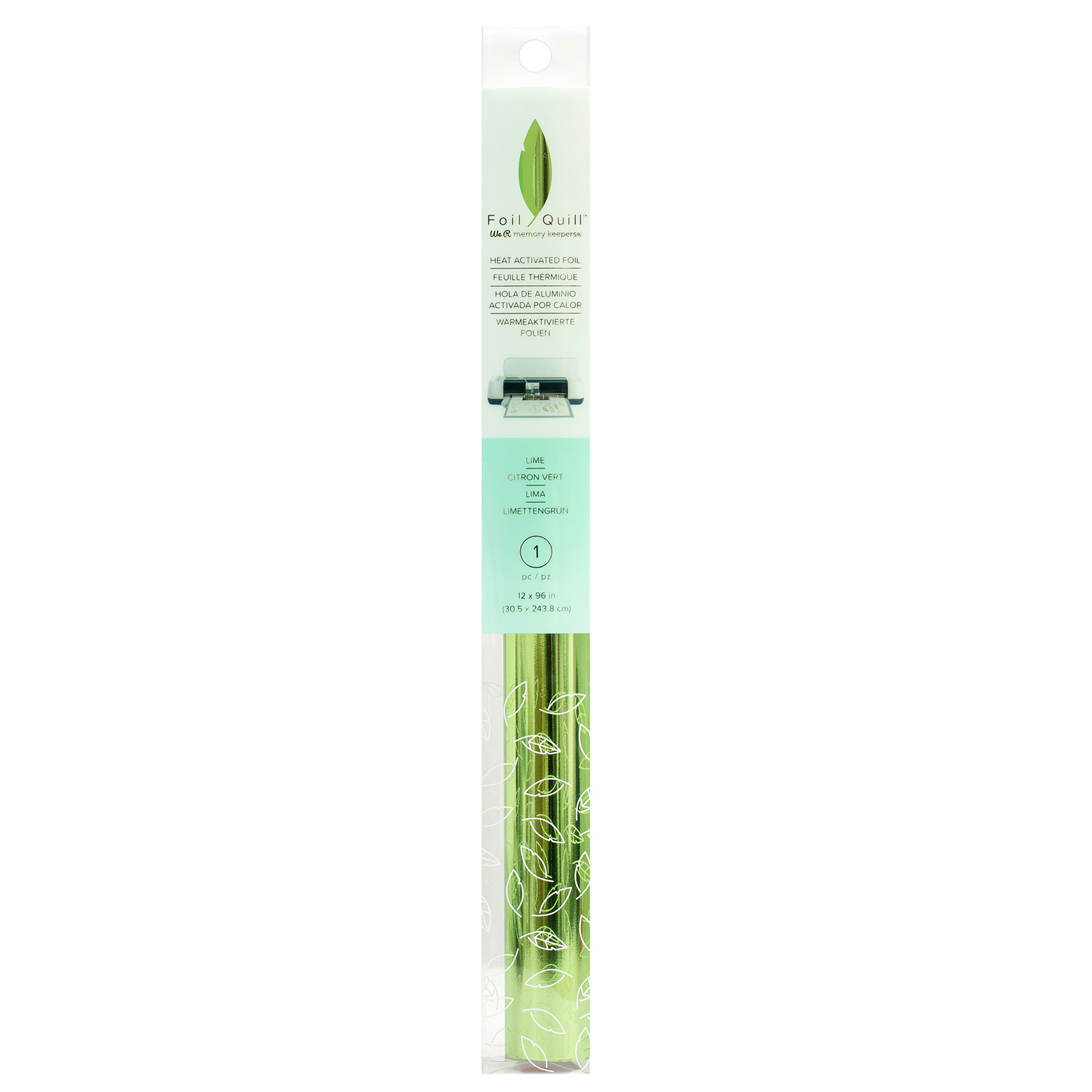 Lime - 12"x96" - Foil Quill
