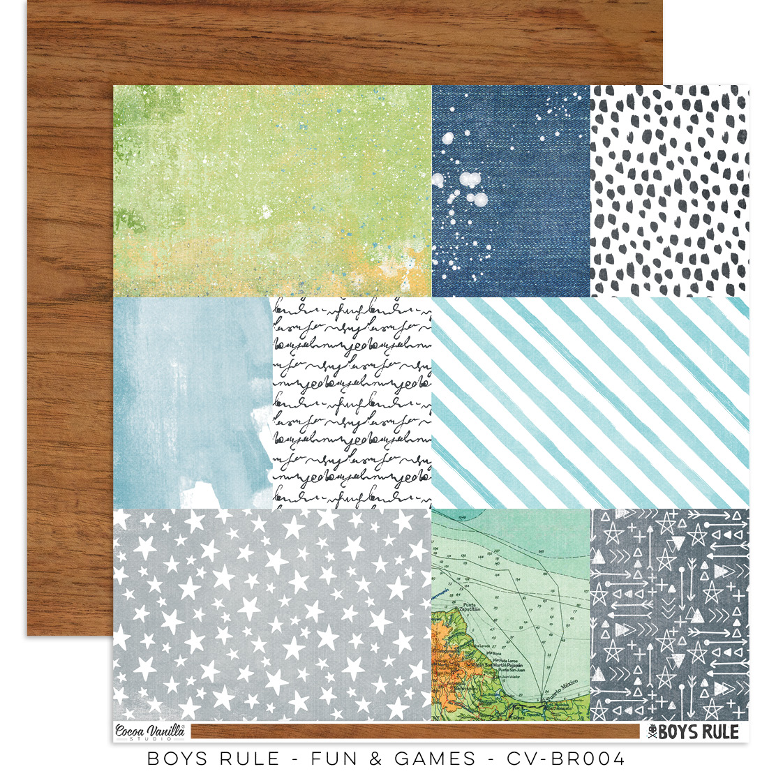 Fun & Games - Paper - Boys Rule Fun & Games - Paper - Boys Rule