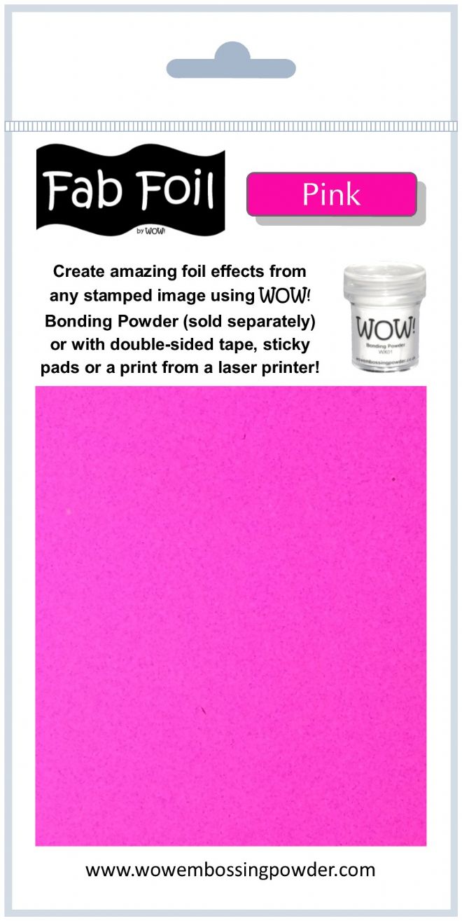 Pink - WOW - Fab Foil