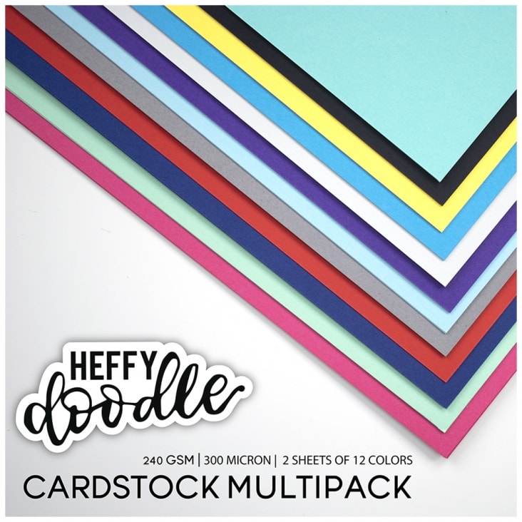 Multi Pack Cardstock - Heffy Doodle