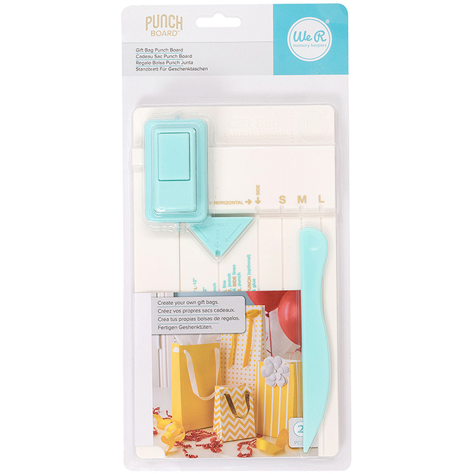 Gift Bag Punch Board - We R Memory Keepers Gift Bag Punch Board - We R Memory Keepers
