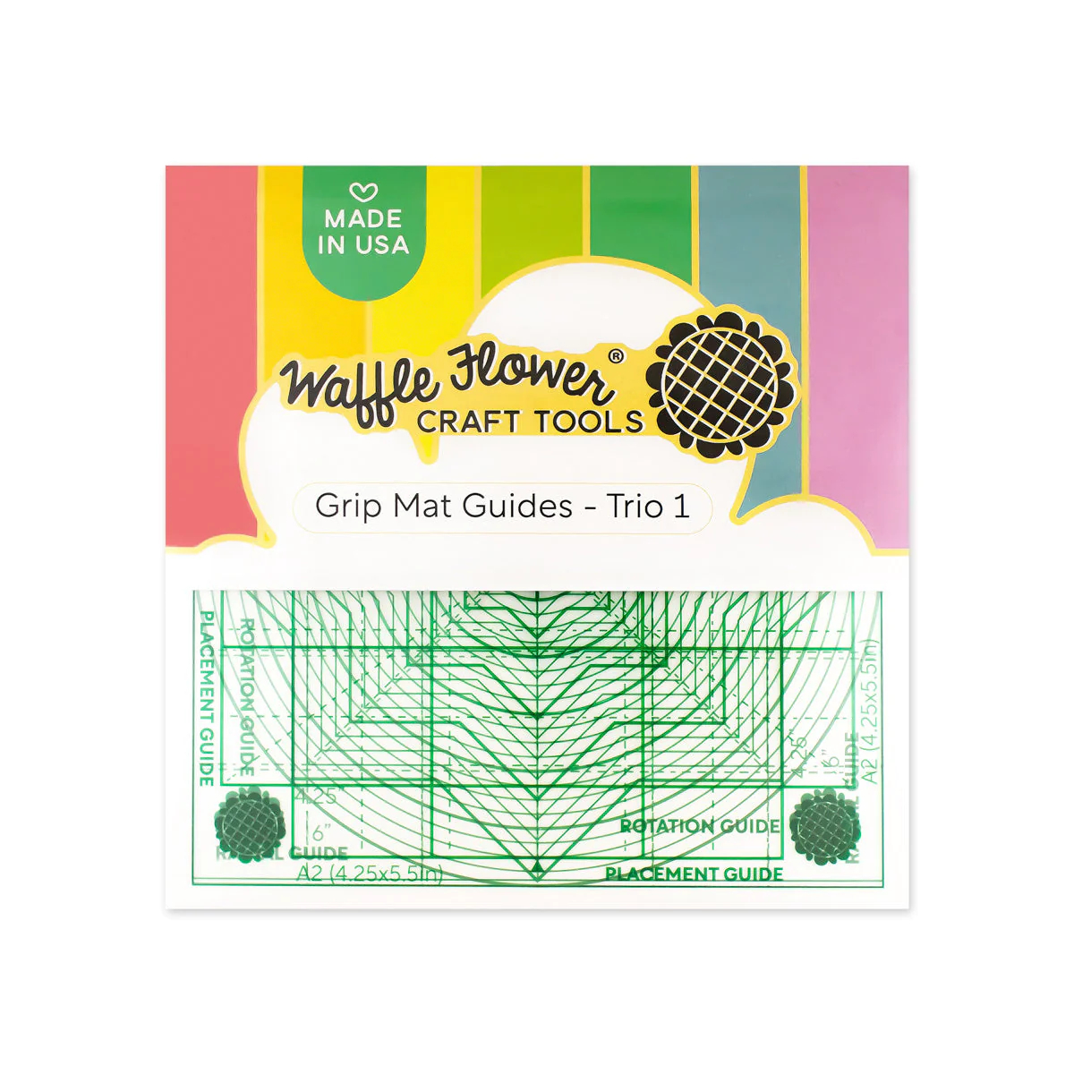 Grip Mat Guides Trio 1 - 6x6