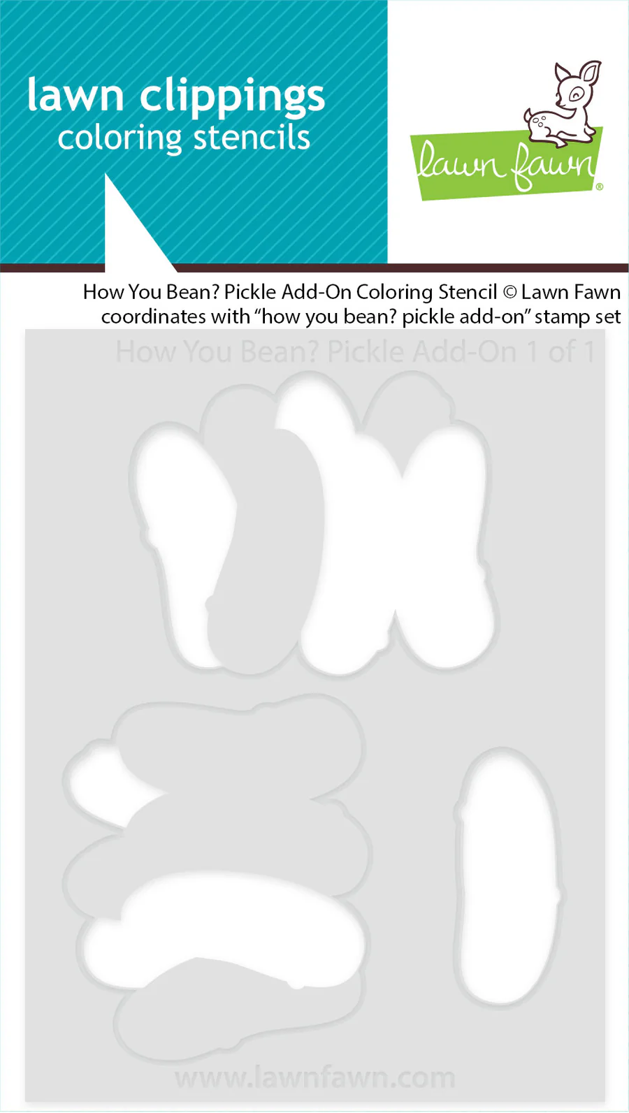 How You Bean? Pickle Add-On - Coloring Stencil How You Bean? Pickle Add-On - Coloring Stencil