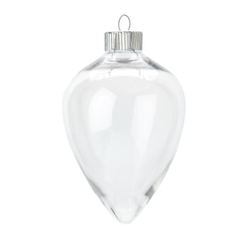Drop Clear - Ornaments Plastic Drop Clear - Ornaments Plastic