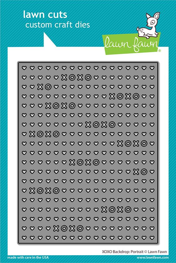XOXO Backdrop: Portrait - Lawn Cuts XOXO Backdrop: Portrait - Lawn Cuts