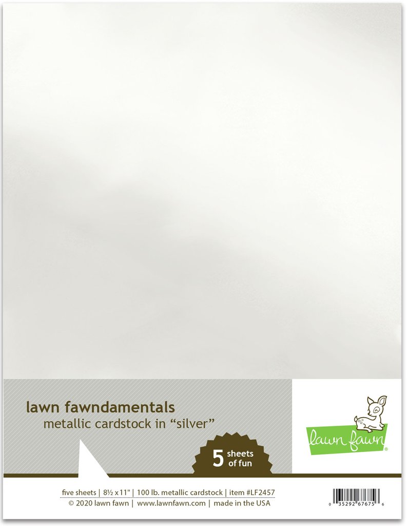 Metallic Cardstock - Silver Metallic Cardstock - Silver