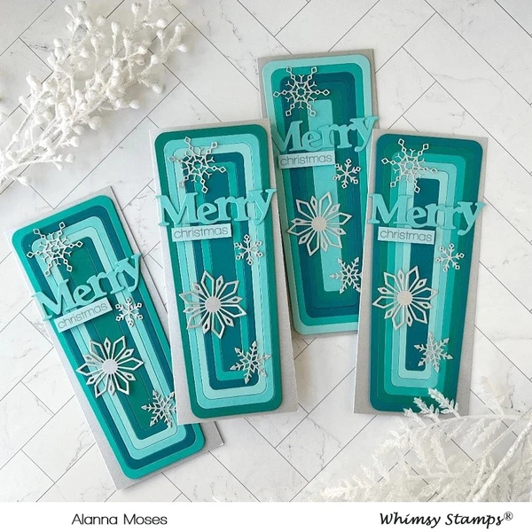 Slimline Tapered Frames - Die Set