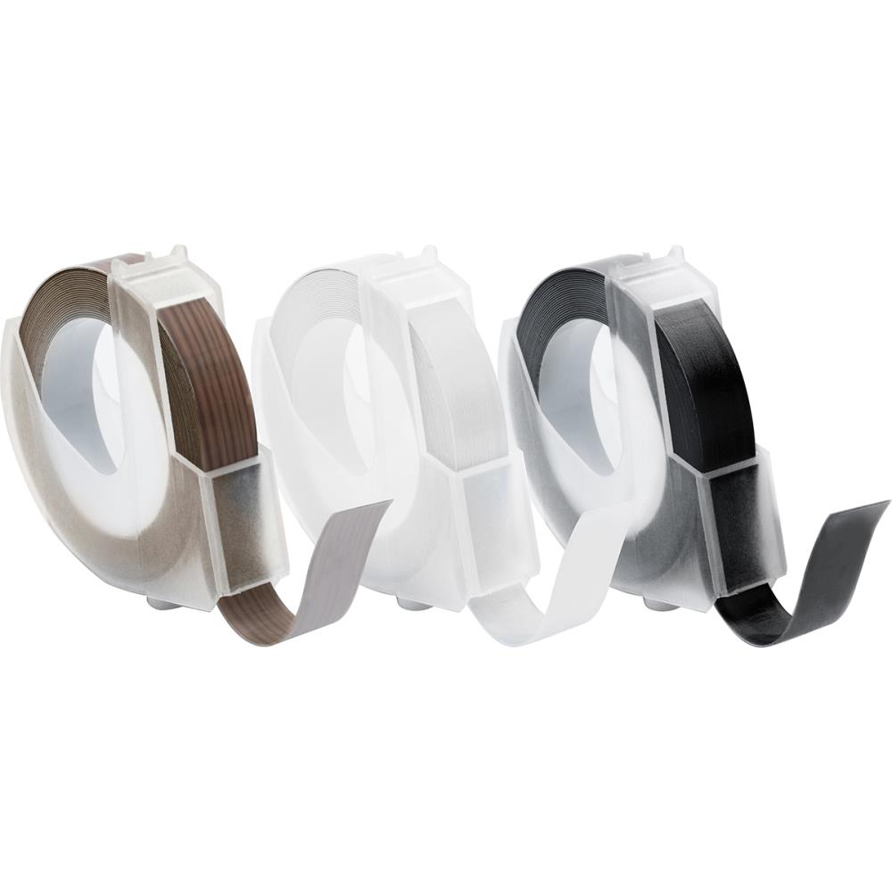 Neutral - LabelIT .375" Emboss Tape - We R Memory Keepers Neutral - LabelIT .375" Emboss Tape - We R Memory Keepers