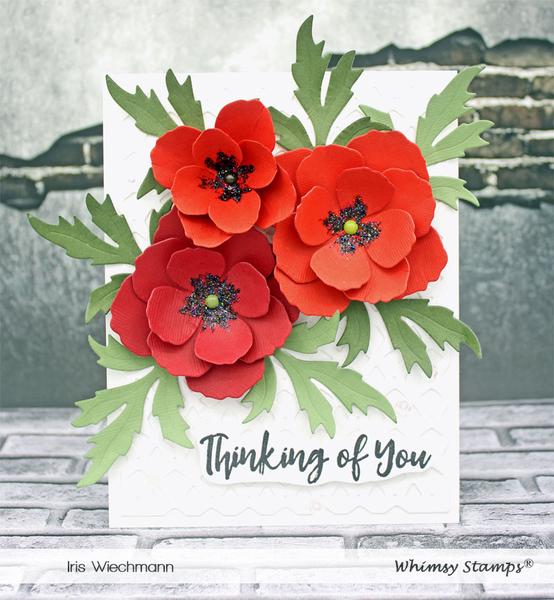 Poppy Flower - Die Set