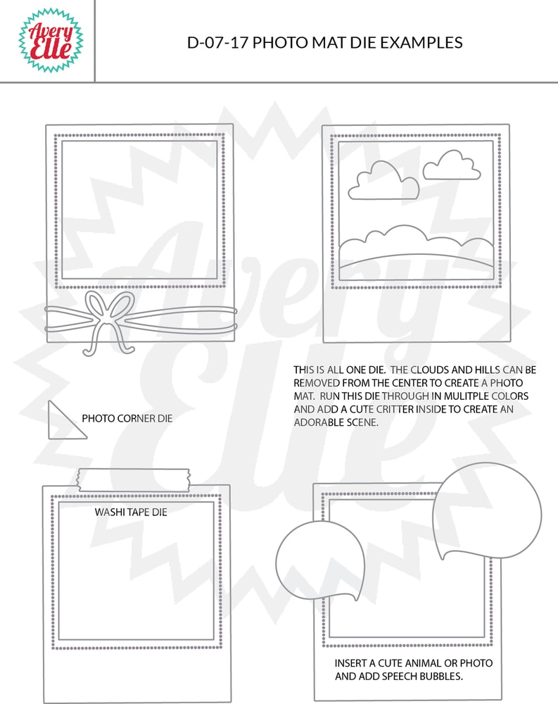 Photo Mat - Elle-ments