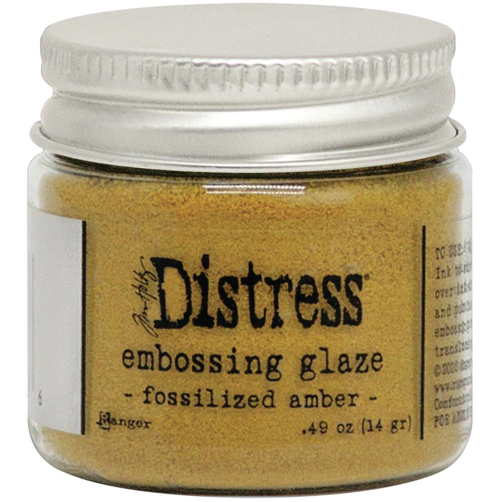 Fossilized Amber - Embossing Glaze - Tim Holtz