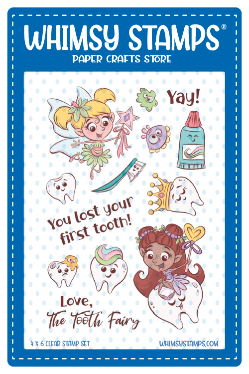 Tooth Fairy Whimsy Stamps - Mennys Bastelshop