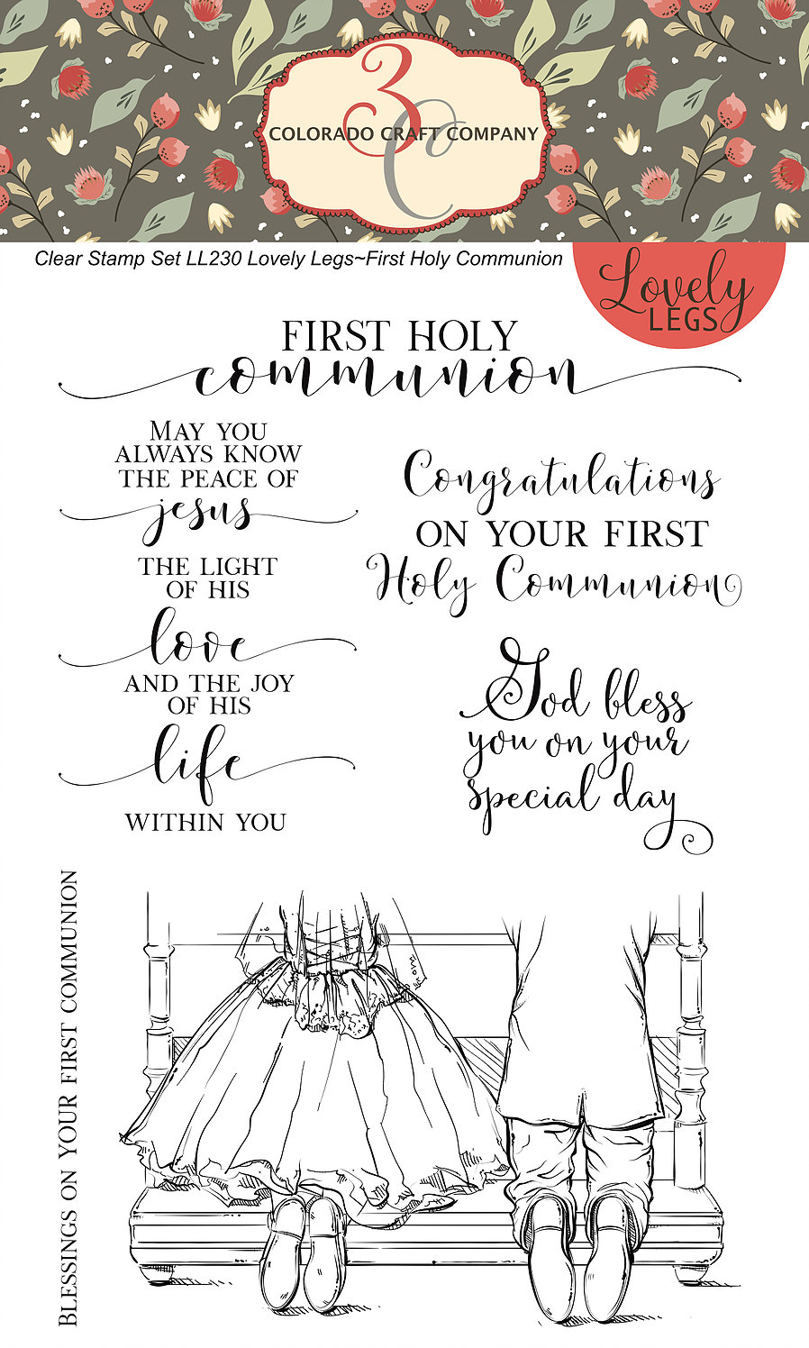 First Holy Communion - Lovely Legs