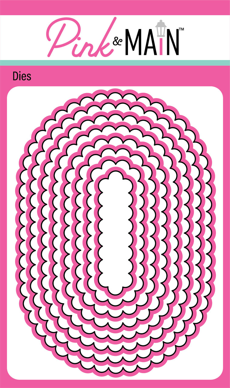 Scallop Oblong Oval - Dies Scallop Oblong Oval - Dies