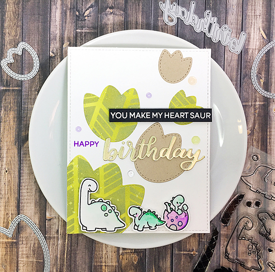 Stitched Dino Prints - Heffy Cuts