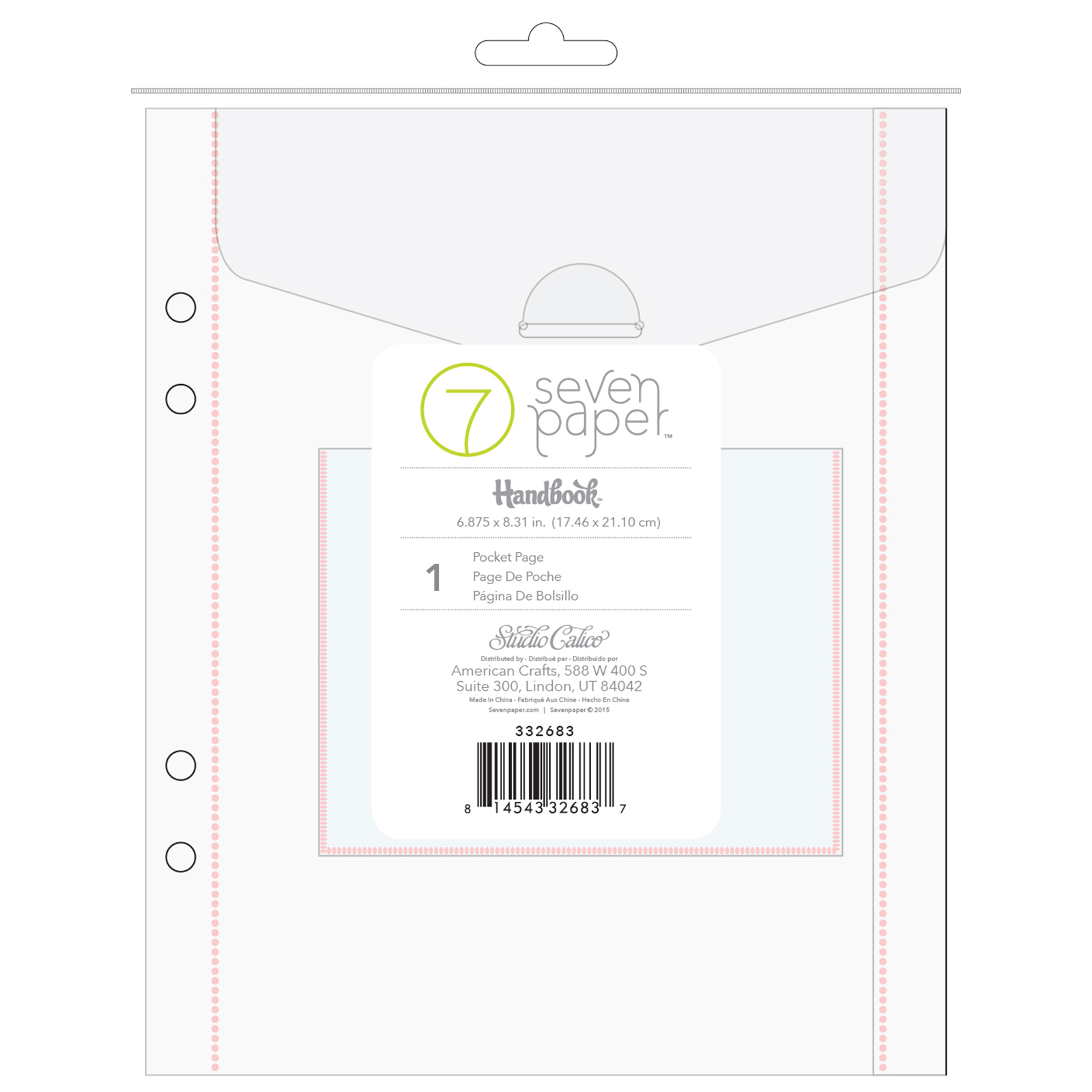 Goldie Bind - Studio Calico - Seven Paper Handbook - 6x8"