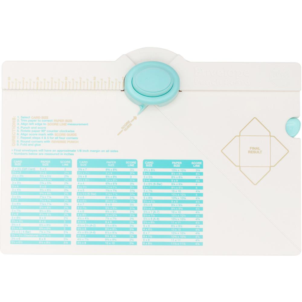 Envelope - Punch Board