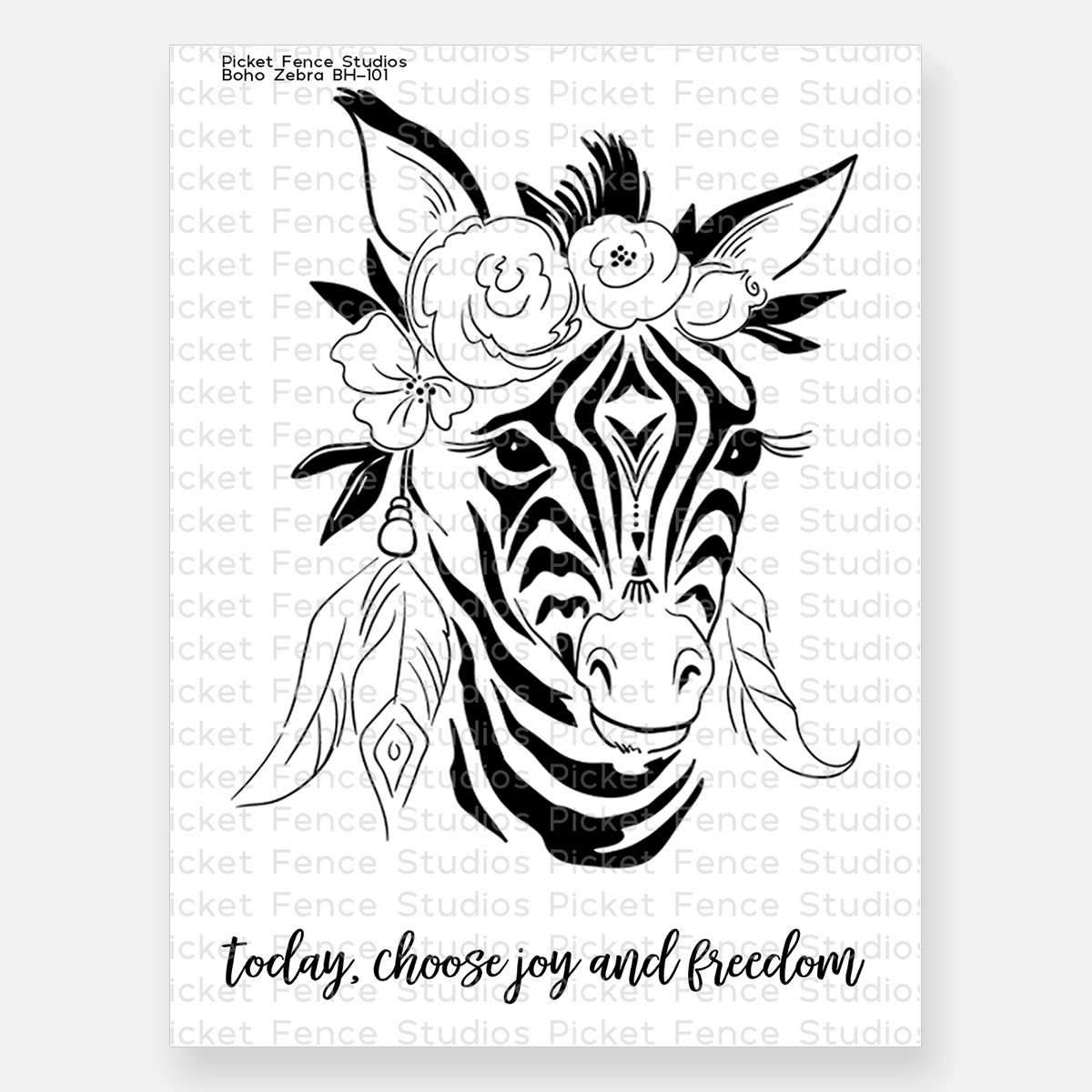 Boho Zebra