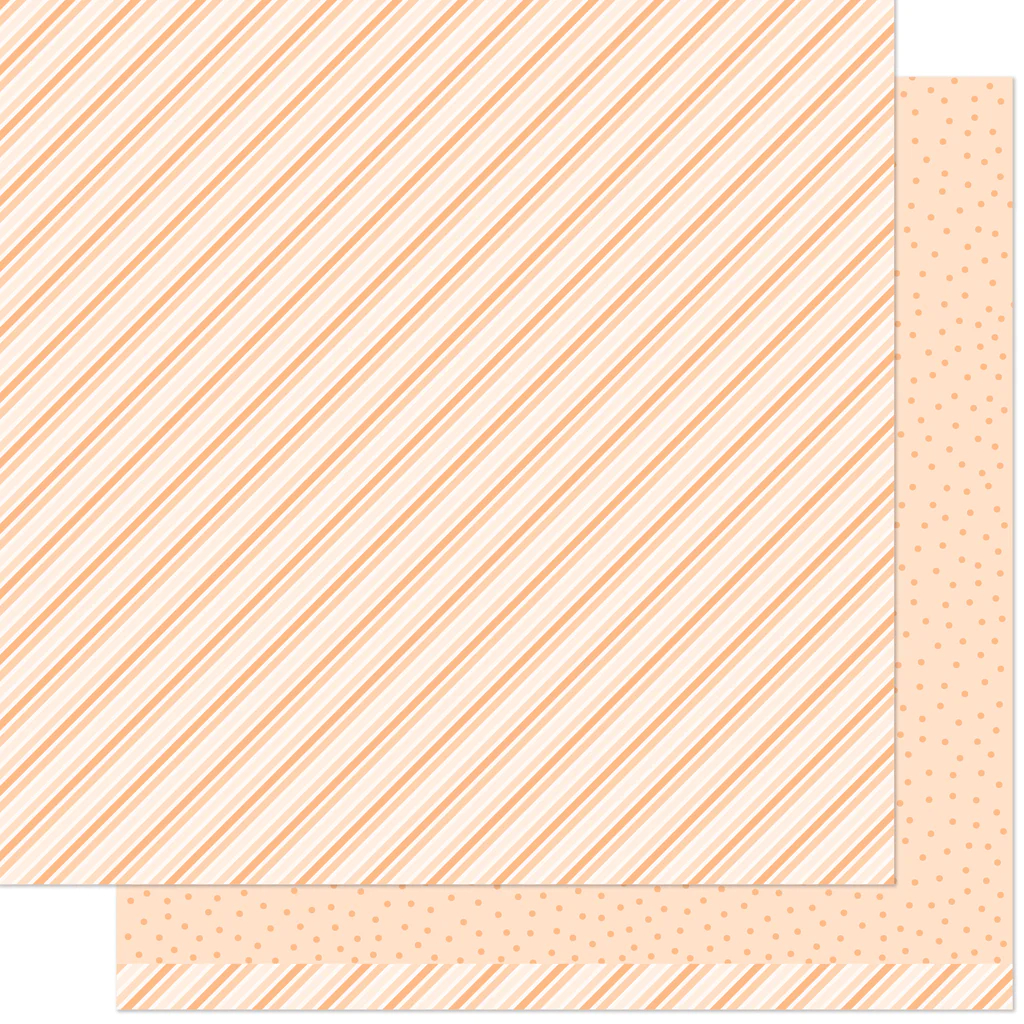 Stripes 'n Sprinkles - Oh My Orange