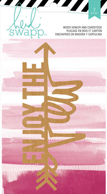 Wood Veneers - HS - Wanderlust - Quote - Enjoy The View (2 Piece) Wood Veneers - HS - Wanderlust - Quote - Enjoy The View (2 Piece)