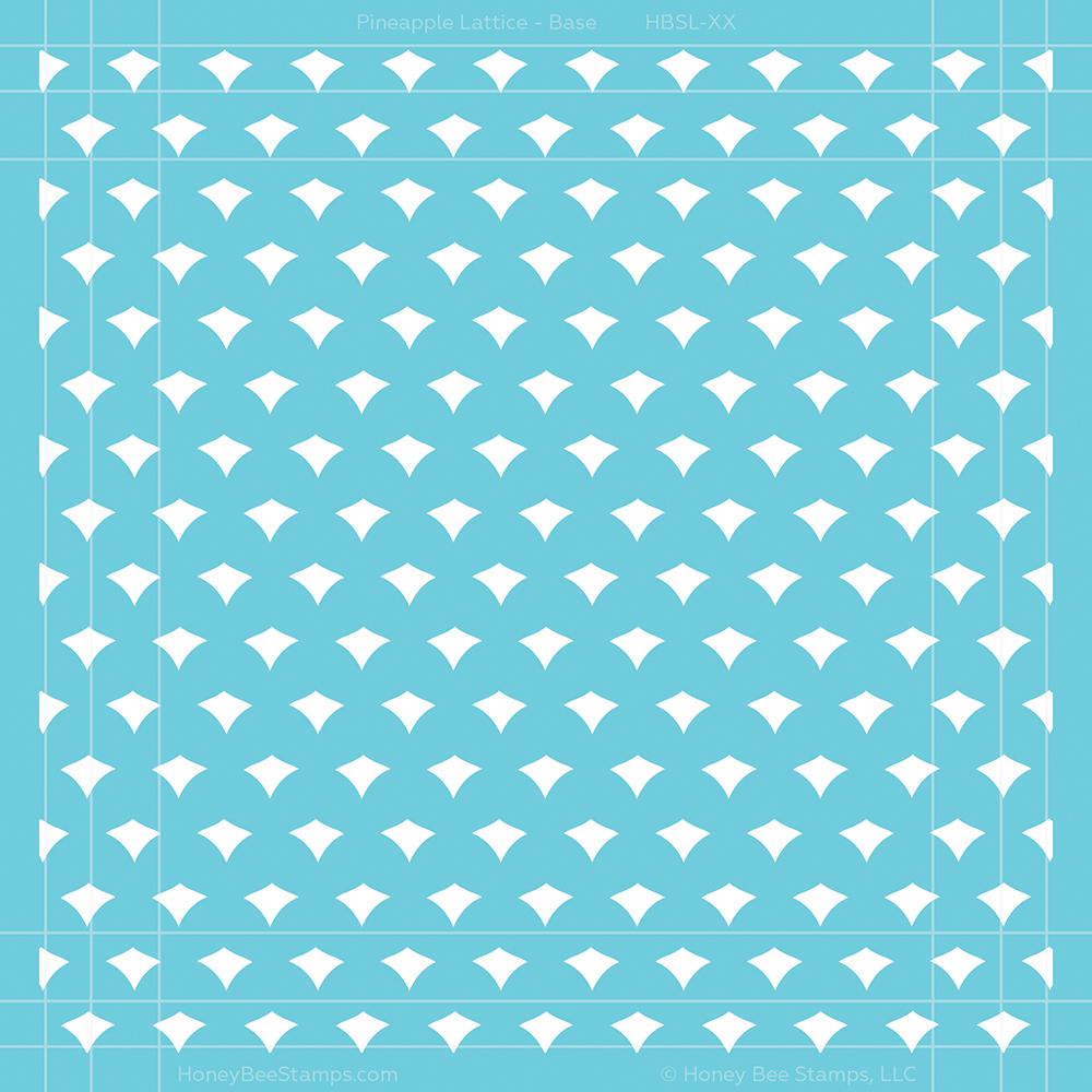 Pineapple Lattice - Set of 2