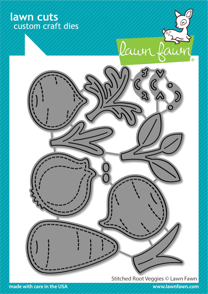 Stitched Root Veggies - Lawn Cuts