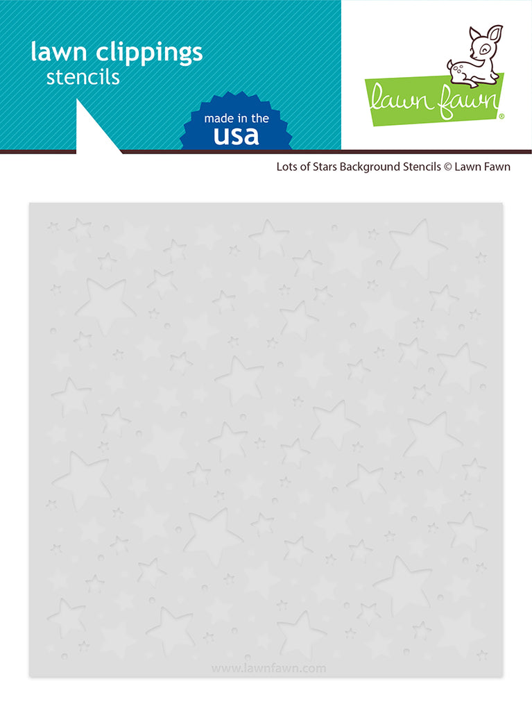 Lots of Stars - Background Stencil Lots of Stars - Background Stencil