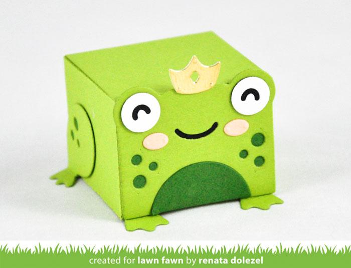 Tiny Gift Box Frog Add-on - Lawn Cuts Tiny Gift Box Frog Add-on - Lawn Cuts