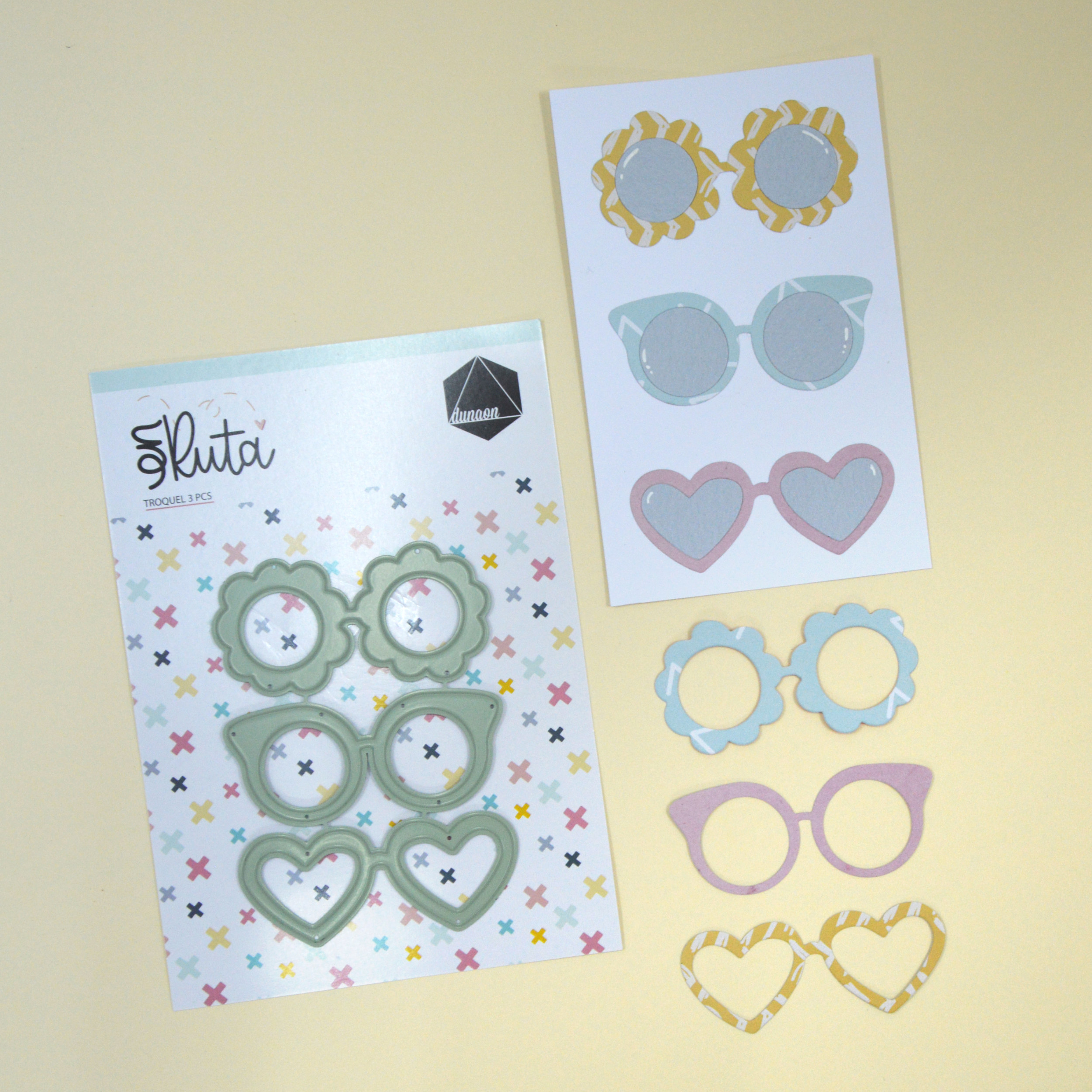 Troquel Gafas- Die Set