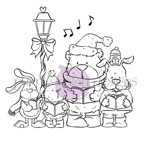Tofu & Friends Christmas Carol - Chilliezgraphy by Pei