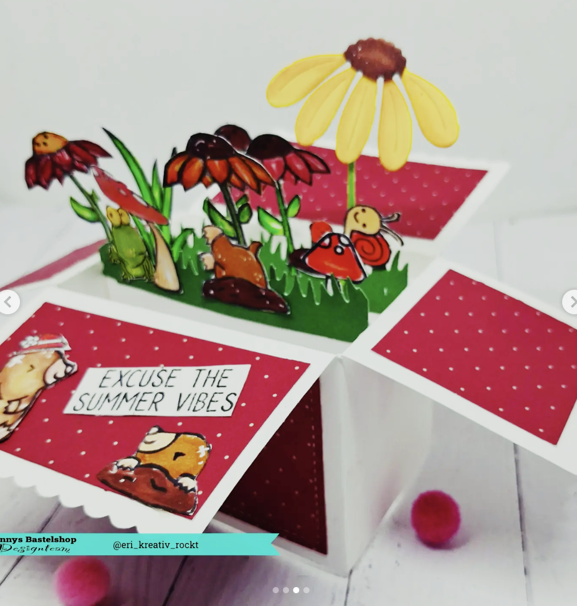 Scalloped Pop up Box