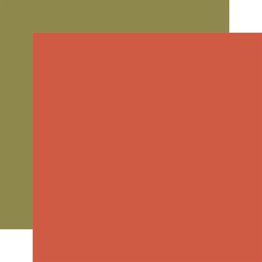 Coral/Green - Designer Solids - Coffee - Echo Park