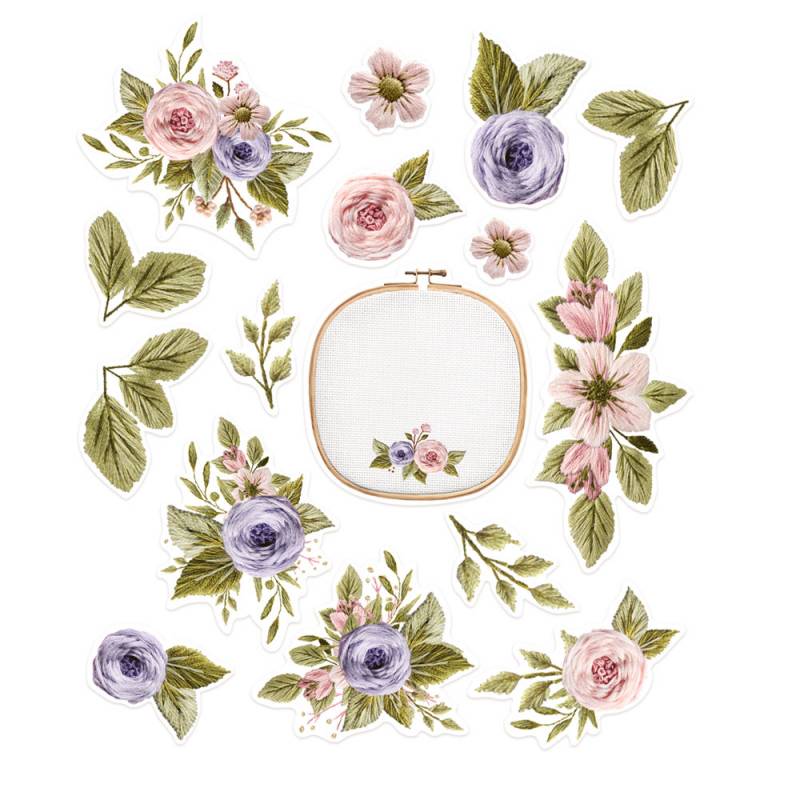 Ephemera Set - Stitched with Love