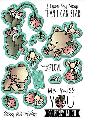 Strawberry Patch - Die Set