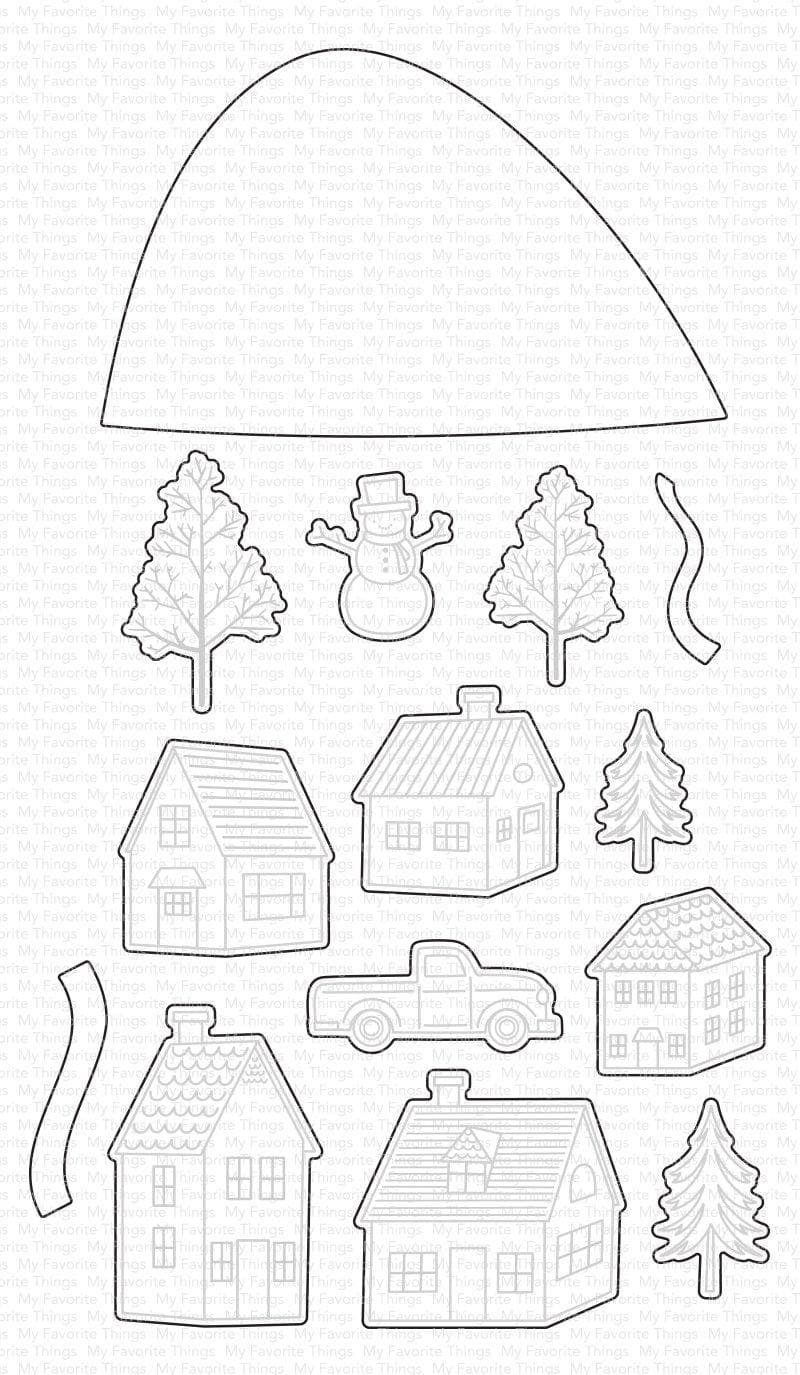 Cozy Winter Wishes - Die-namics