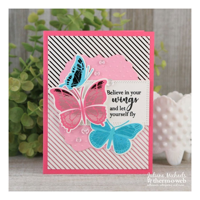 Butterfly Kisses - StampnFoilâ„¢ - Dies Butterfly Kisses - StampnFoilâ„¢ - Dies