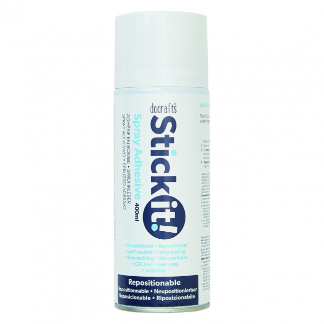 Stick it! - Spray Adhesive (400ml) - Repositionable