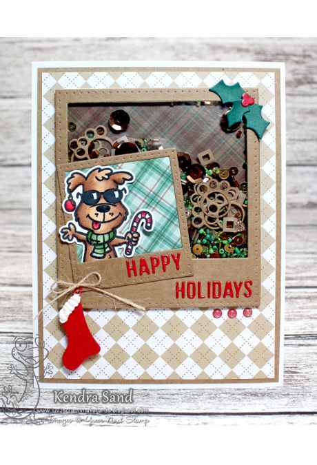 Holiday Photo Booth Elements - Die Set