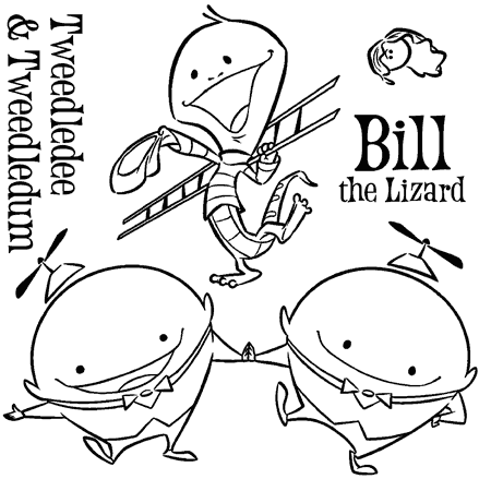 Tweedledee & Tweedledum - Rubberstamp Tweedledee & Tweedledum - Rubberstamp