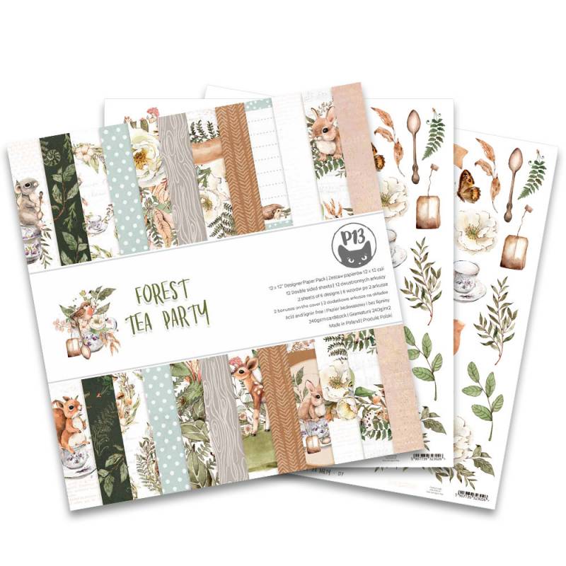 12x12 Pack - Forest Tea Party