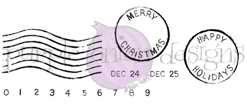 Vintage Holiday Postmark Set