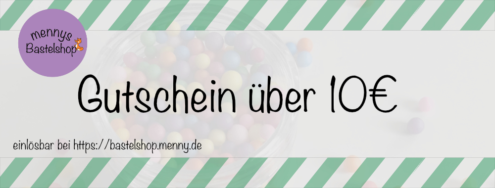 Gutschein über 10€ - Digitalgutschein